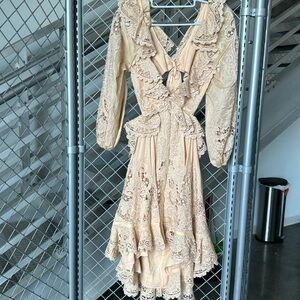 authentic Zimmerman backless mini dress